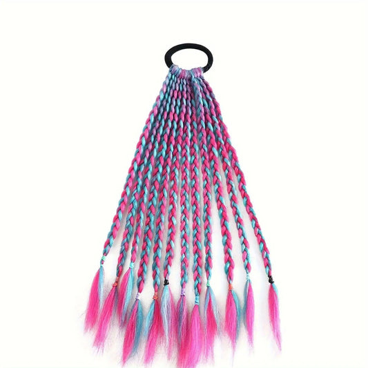 12pcs/pack, Delicate Sweet Cute Gorgeous Y2K Hair Extensions - SS69