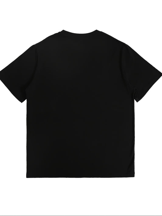 Women's Plus Size Green Heart-Shaped T-Shirt - Soft, Breathable, Comfortable for Sports & Casual Wear SS69