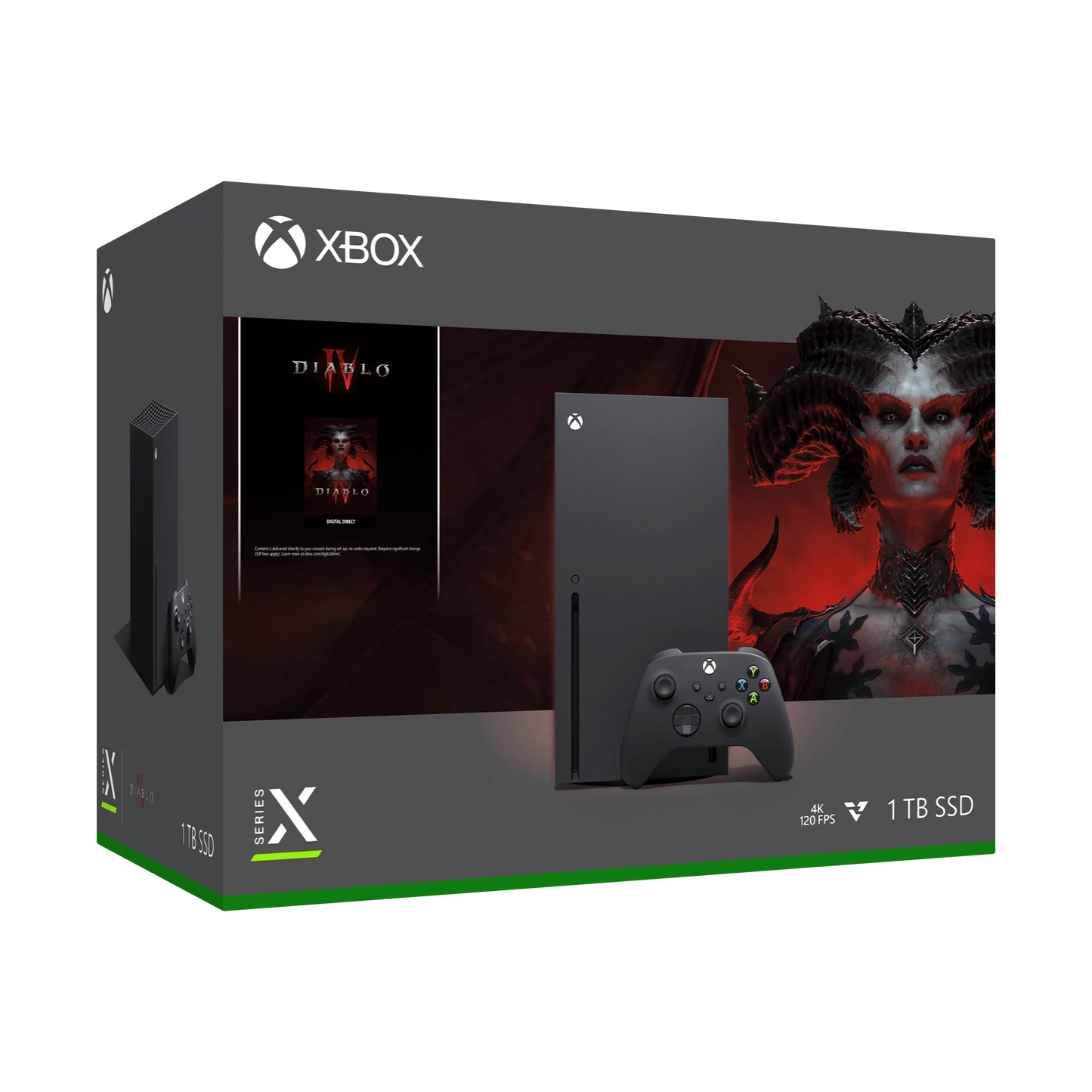 SS69 Microsoft Xbox Series X 1TB Console with Diablo IV Bundle - Black