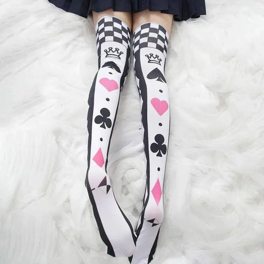 Ahegao Stockings | Lolita Sexy high-knee socks - SS69