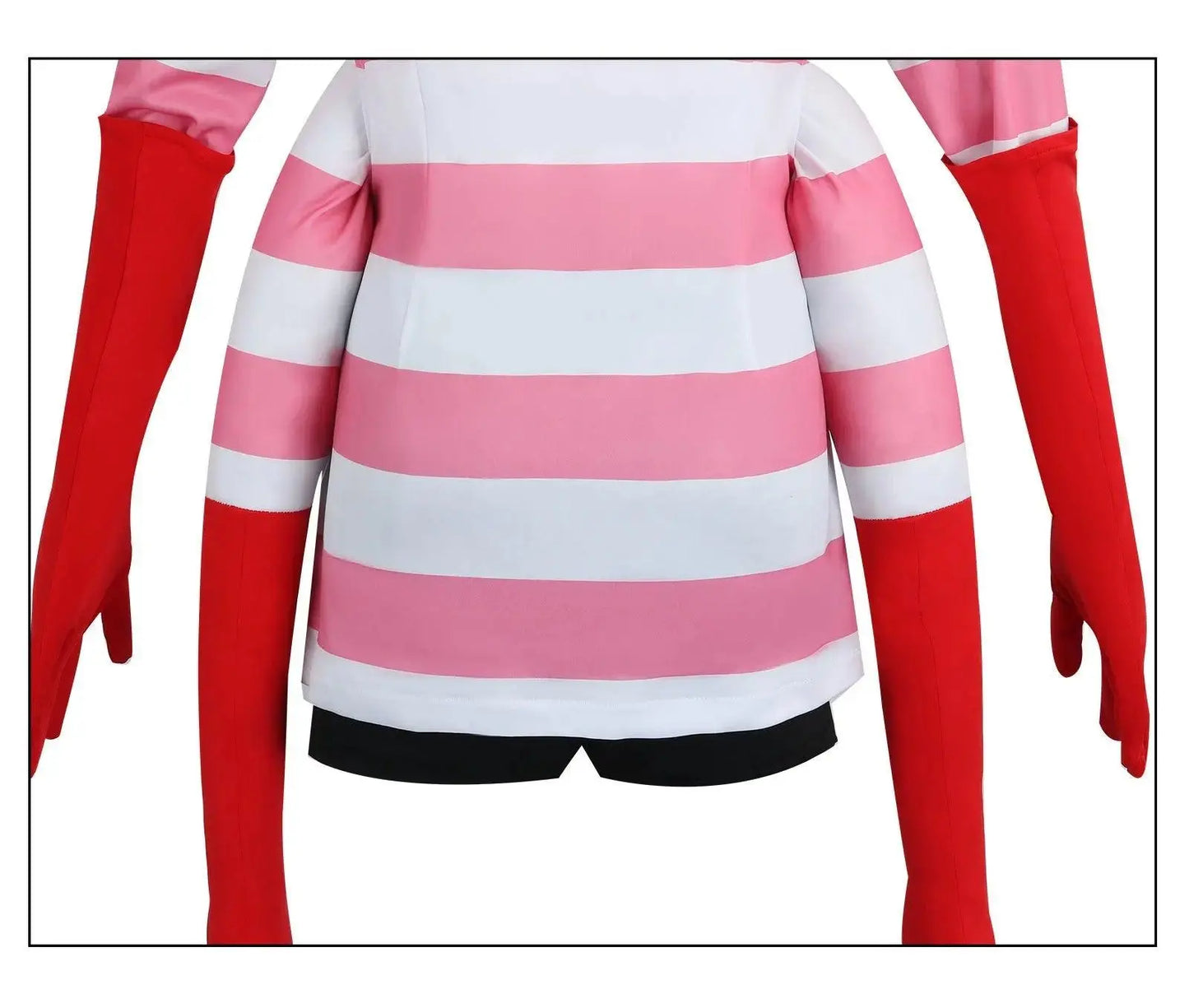 Anime Angel Dust Cosplay Costume Socks Suit Four Arms Demon Uniform Halloween Party Con Outfit 6PCS Glove Sock Accessories - SS69