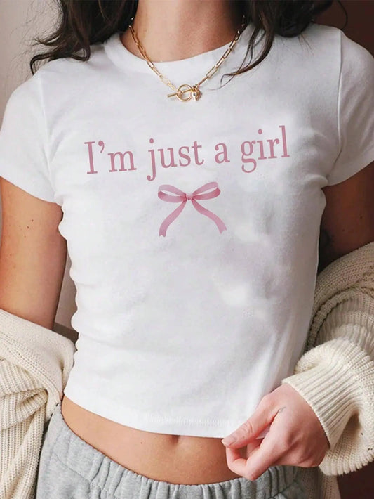 Ezwear Y2K Trendy Slogan T-Shirt - SS69