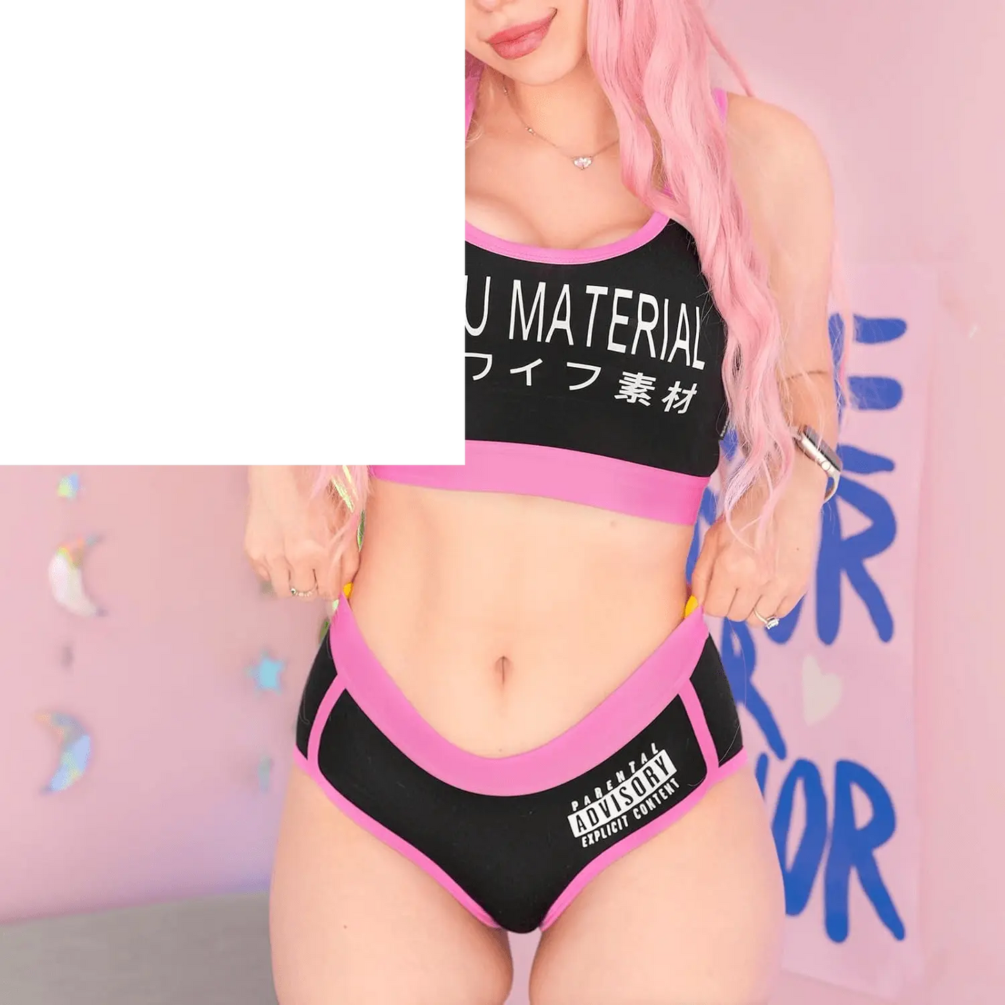 Littleforbig Cotton Camisole and Panties Sports Loungewear | Waifu Material - SS69