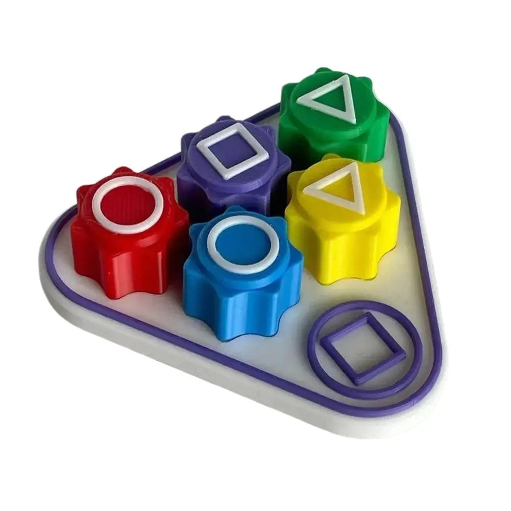 New Calamari Game Dice Party Game Props Square Circle Triangle Printing Bar Games Party Props Korean Film Squid Play Games SS69 9.69 5Pcs model C