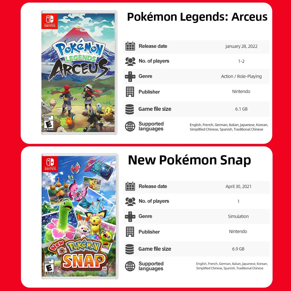 Pokemon Brilliant Diamond - Nintendo Switch Game Deals 100% Official Physical Game Card Genre Action RPG for Switch OLED Lite SS69