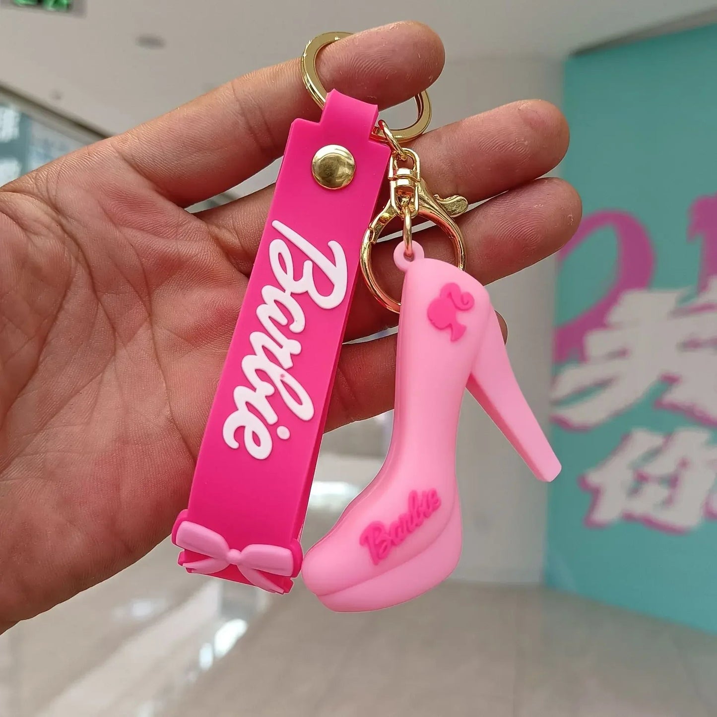 New MINISO Barbie Keychains for Backpack Pendant Bag Ornament Accessories Anime Kawaii Cute Creative Girls Gifts Wholesale SS69 8.69 Barbie6