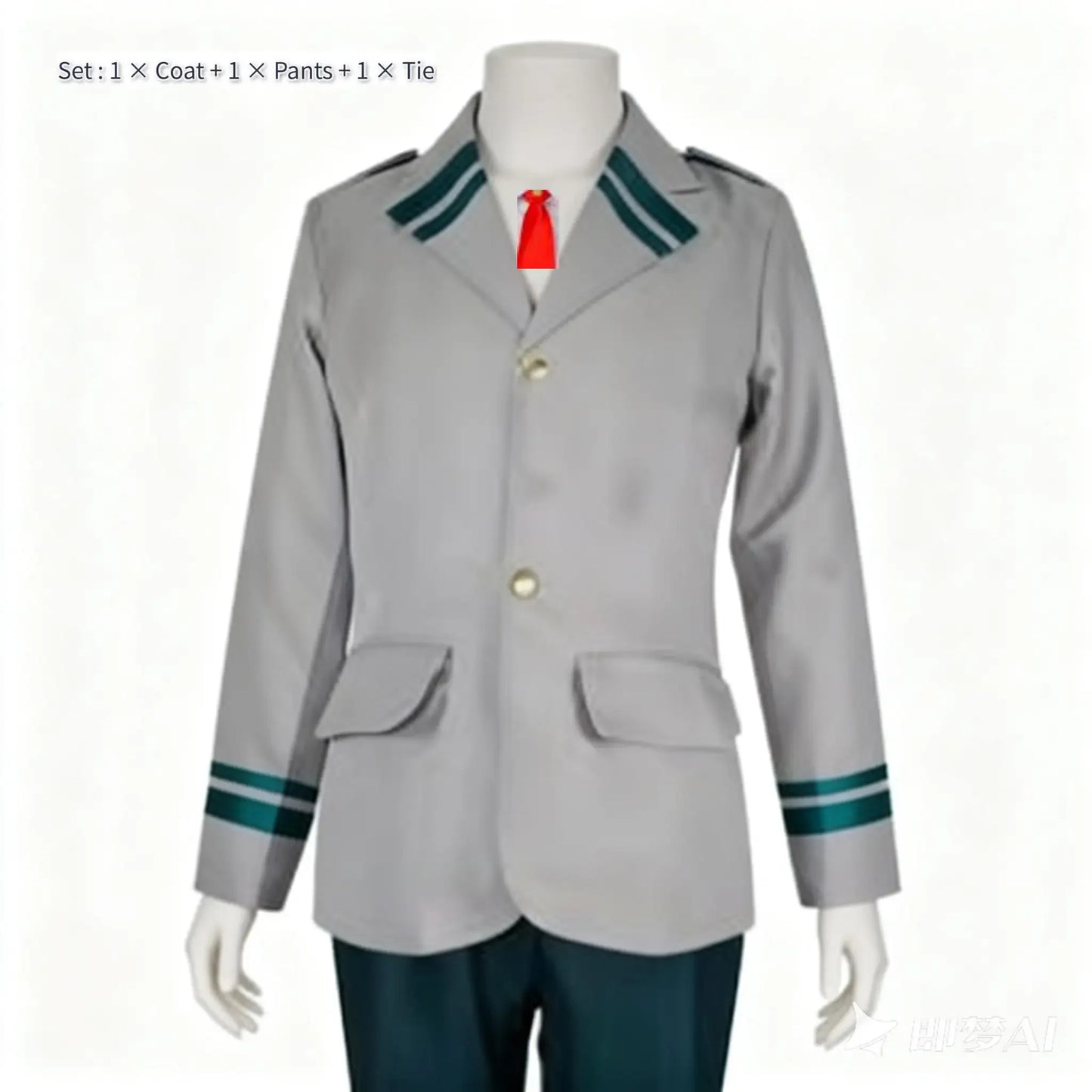My Hero Academia Cosplay Costume Boku No Hero Academia Bakugou Katsuki Full Set School Uniform