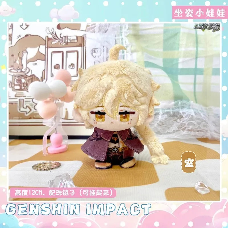 Alice Genshin Impact Plush Doll Sandrone Columbina Yae Miko Arlecchino Nicole Lohen Linnea Game Cosplay Stuffed Toy Illuga Gift
