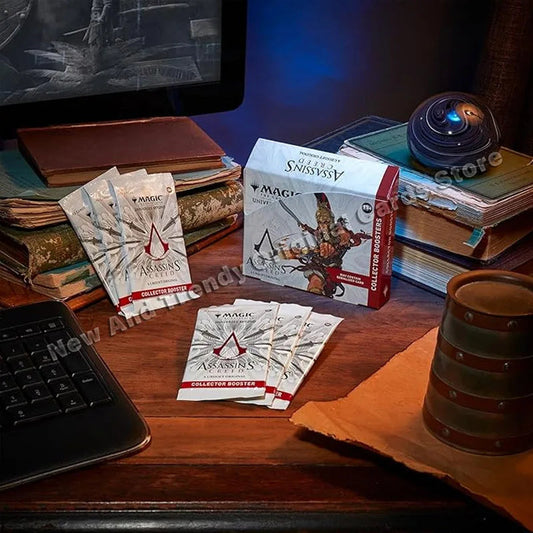 Magic The Gathering Assassin’s Creed Bundle,Beyond Booster Box,Collector Booster Box,Starter Kit TCG Card Game Gift Collectible SS69