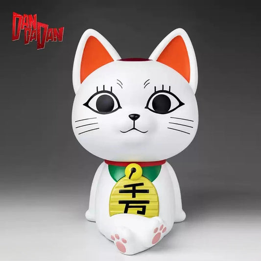 17.5CM Dandadan Piggy Bank Toys Cat Anime Action Figure Cute Home Decor Custom Dolls PVC Model Collection for Kids Birthday Gift SS69