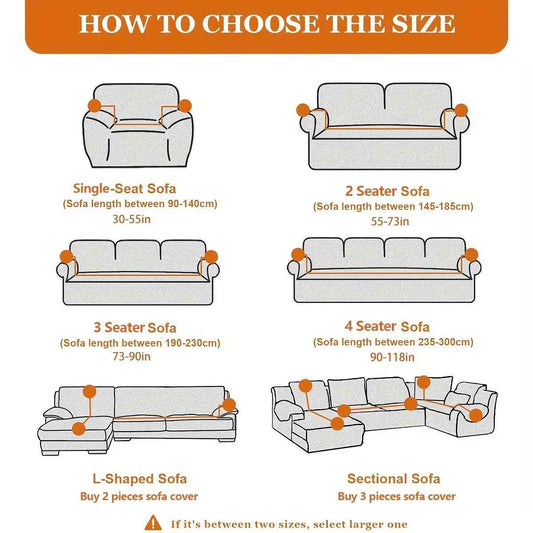 1pc Flower Printed Elastic Sofa Cover Antidirty Spandex Sofa Cover Furniture Protector for Bedroom Office Living Room Home Decor