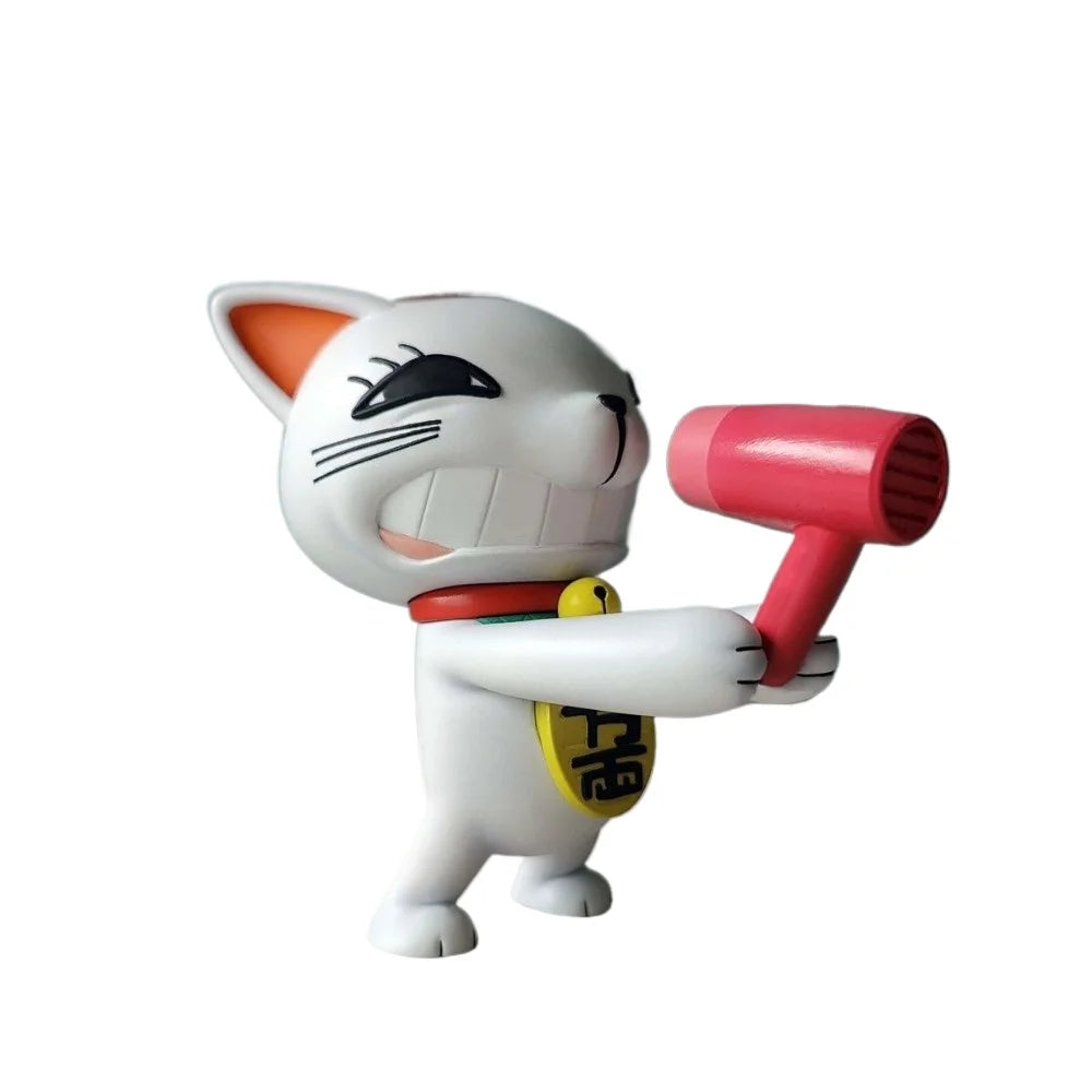 9cm Turbo Granny Figure Anime Dandadan Peripheral Cute Kawaii Cat PVC Action Figure Desktop Decorate Ornament Crafts Gifts Toys SS69