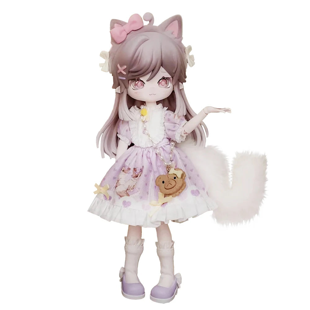 New Come4free Miniy The Jungle Book Series Ob11 1/12 Bjd 20cm Movable joint doll Anime Figures Dolls Mystery Box Boy Girls Gifts SS69