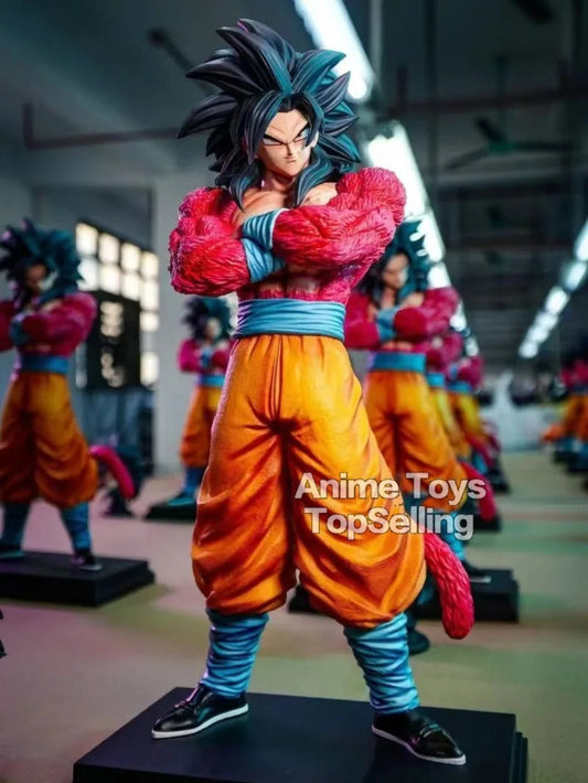 Anime Dragon Ball Figure Super Saiyan 4 Son Goku Statue PVC Collection Model Toys Gifts SS69