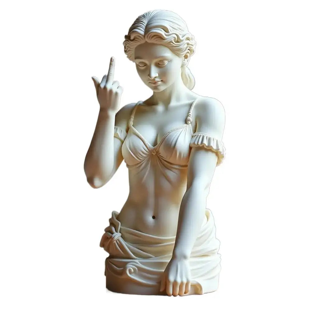 2025 Statue Of Vienna Goddess Funny Goddess Statue 3D Resin Craft Ornaments Unique Design Cultural Office Home Decoration
