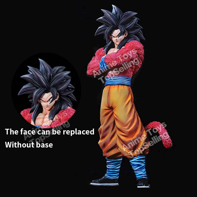 Anime Dragon Ball Figure Super Saiyan 4 Son Goku Statue PVC Collection Model Toys Gifts SS69
