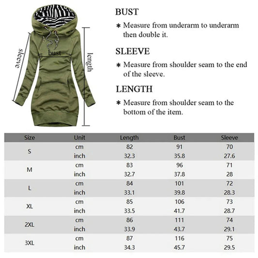 Hoodie Dress Casual Solid Colour Long Sleeve Drawstring Hoodie Dress Slim Hooded Pullover Sweatshirt Dress SS69