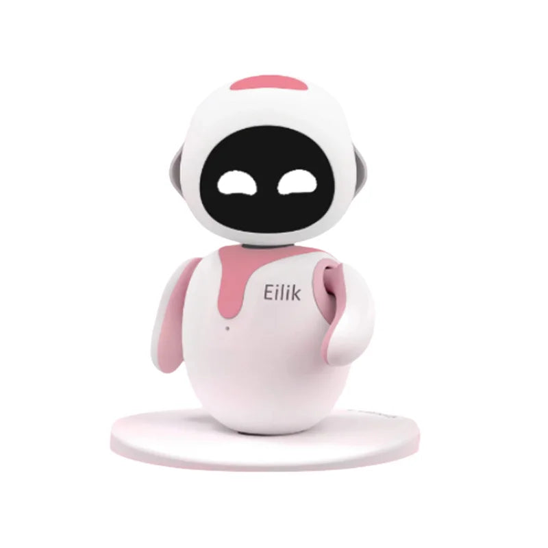 Original Eilik Smart Robot Electronic Automation Ai Robot Emotional Interaction Vocal Multiple Mode Cute Blue and Pink Gift SS69 225.69 Pink