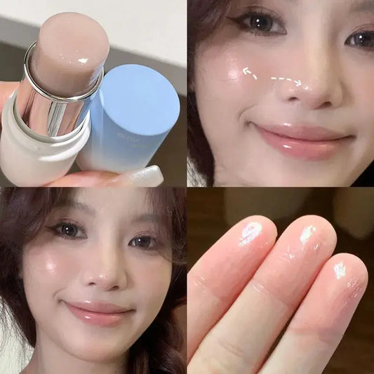 Shimmer Highlighter Stick Natural Water Light Clear Fine Shining Pearl Contour Shading Brightening Face Illuminator Dupes Makeup SS69