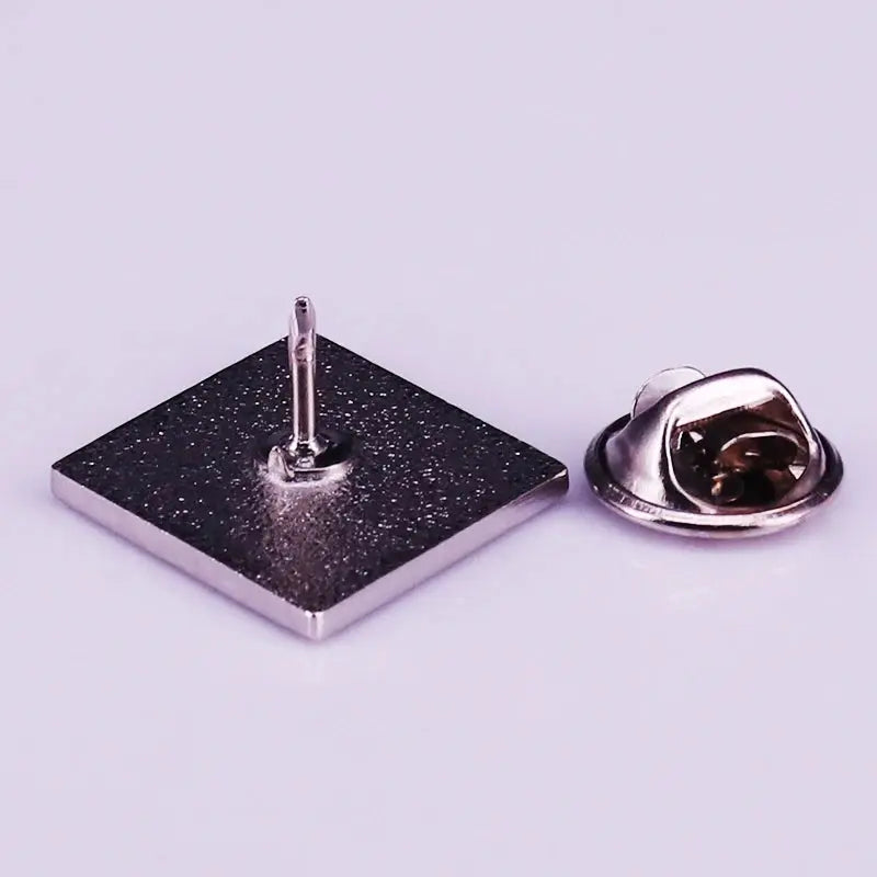 Twin Peaks Black lodge badge owl cave symbol antique look style pin SS69