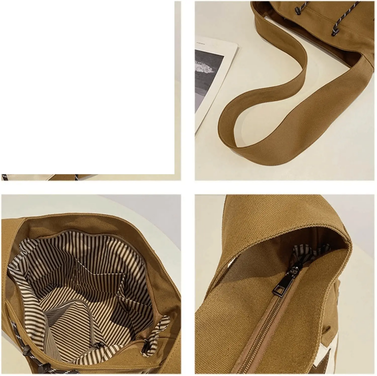 🌟 Y2K Star Canvas Messenger Bag – The Cute Aesthetic Tote You'll Love! Perfect Small Shoulder Crossbody for Your Adventures! ✨💖 #Fashion #Travel - SS69