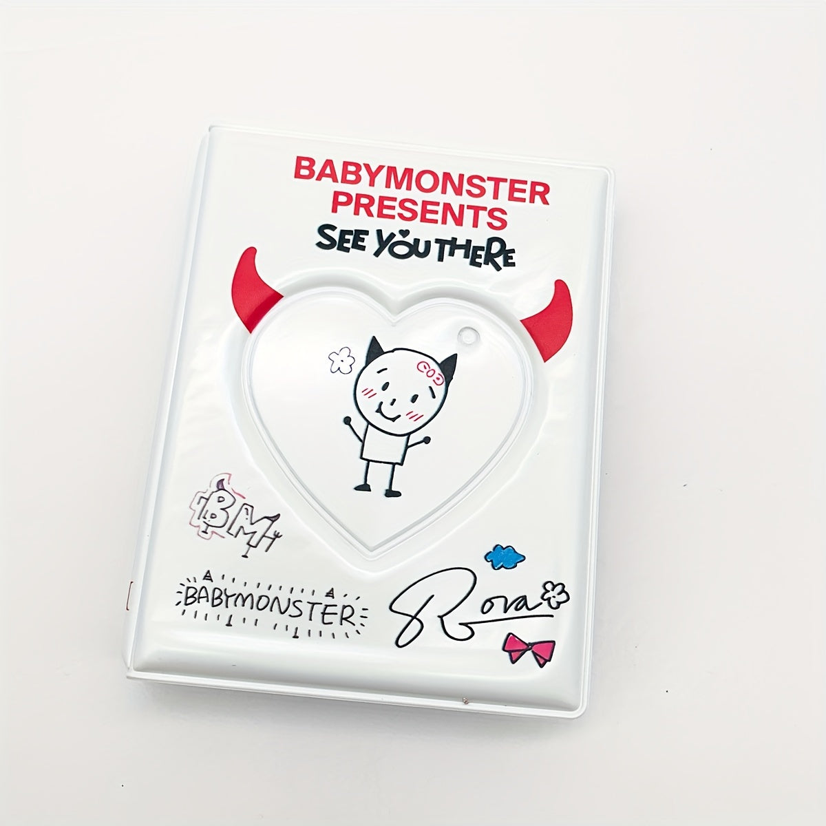 BABYMONSTER K-Pop Photocard Album - Faux Leather, Rectangular Storage for Rami, Ahyeon, Rora, Asa, Rukka, Chiquita, Pharita & More SS69 10.69 2