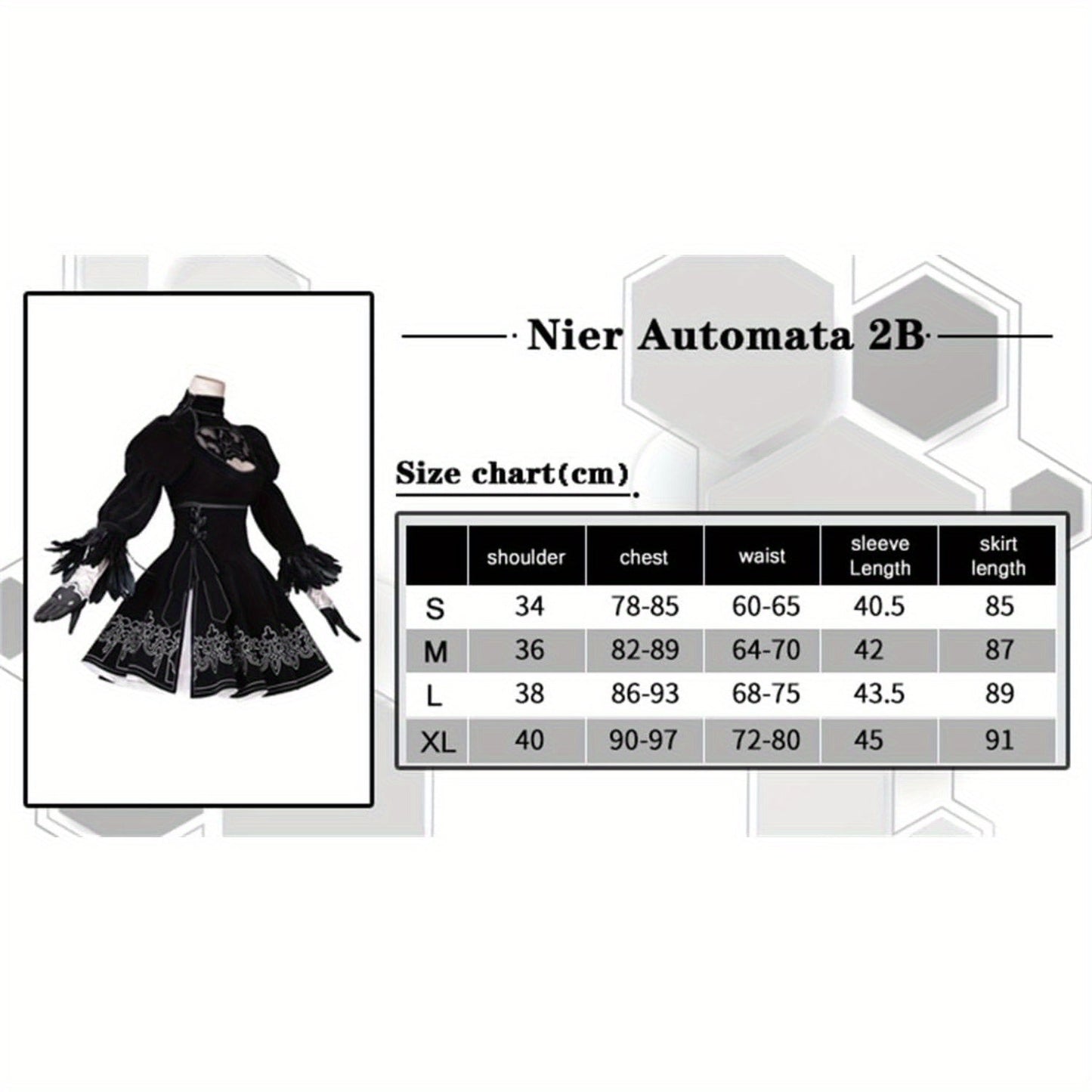 8pcs Black Gothic Sexy Halloween Outfits for Women polyester Size S-XXL for Halloween Easter Thanksgiving Christmas SS69