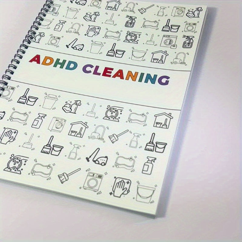36 Page Attention Deficit Disorder Cleaning Plan Board - A Comprehensive Home Maintenance Organization Checklist Covering Daily, Periodic, Monthly, And Annual Tasks, with a Household Schedule SS69
