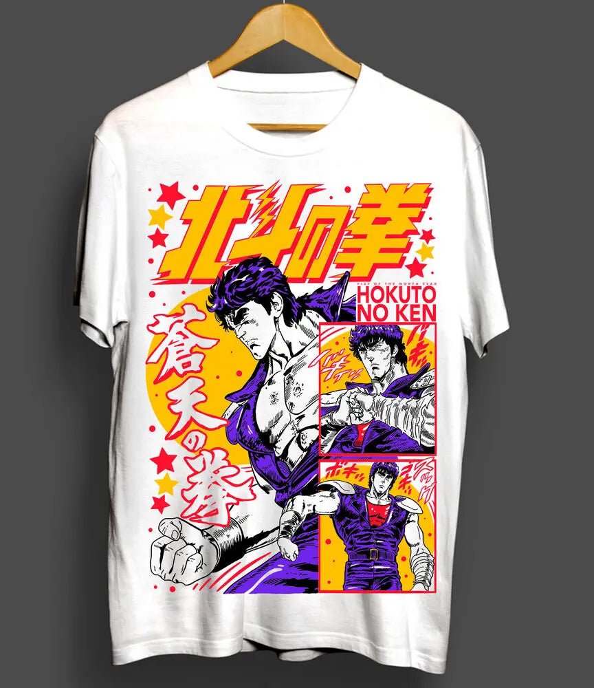 Hokuto No Ken T-shirt Fist of the North Star Manga Anime TShirt Tee All Size - SS69