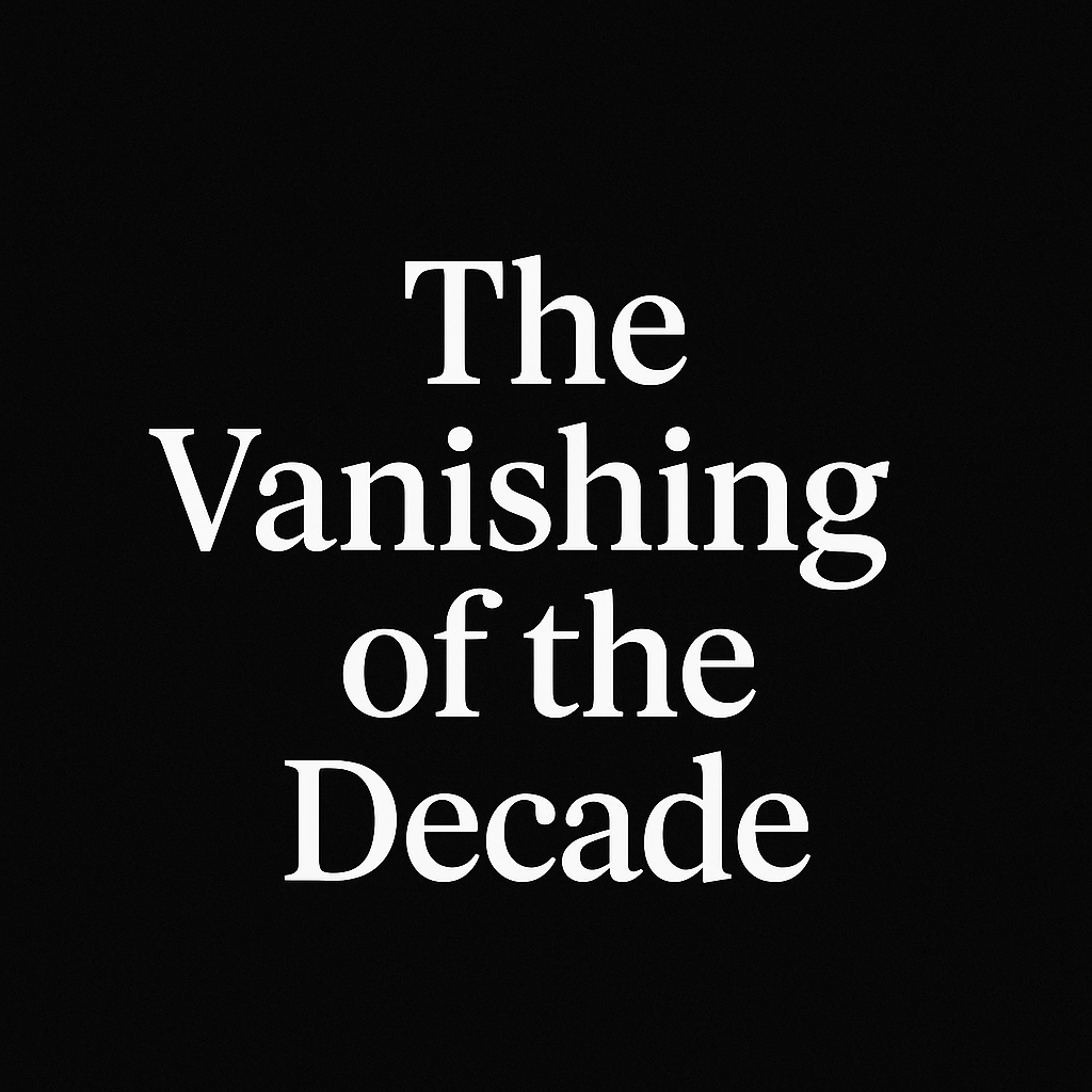 The Vanishing of the Decade