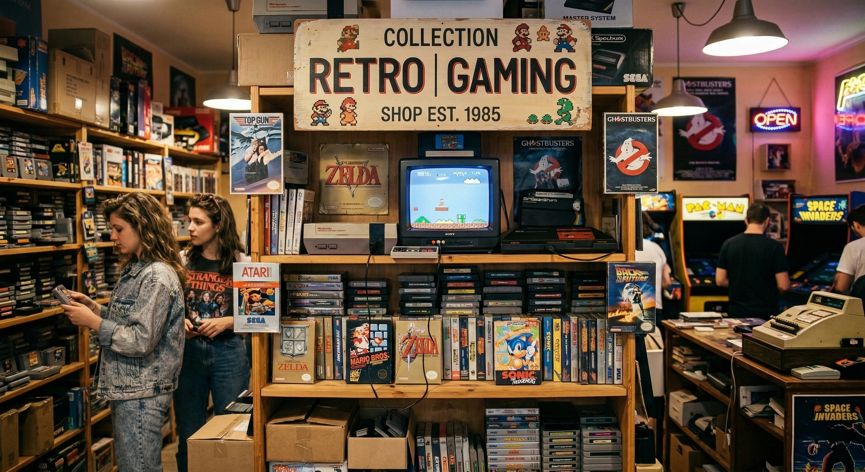 Retro Collection - Retro Clothes, Gaming, and More for Nostalgic Style and Fun