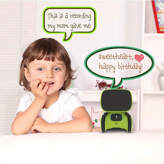 [Interactive | Robot] Smart Voice Interactive Robot | Mini Robot Recording Voice Changing | Halloween Christmas Children's Toy