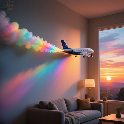 1pc BINDLAN DIY Cloud Lamp with RGBIC Music Sync & Thunder Cloud Effects, Adjustable Shape USB-Powered Mood Light for Bedroom Decor, Gaming Ambiance, TV Backlight - 3.3ft-9.9ft Options, Remote Control, Wireless/Infrared, Dimm SS69