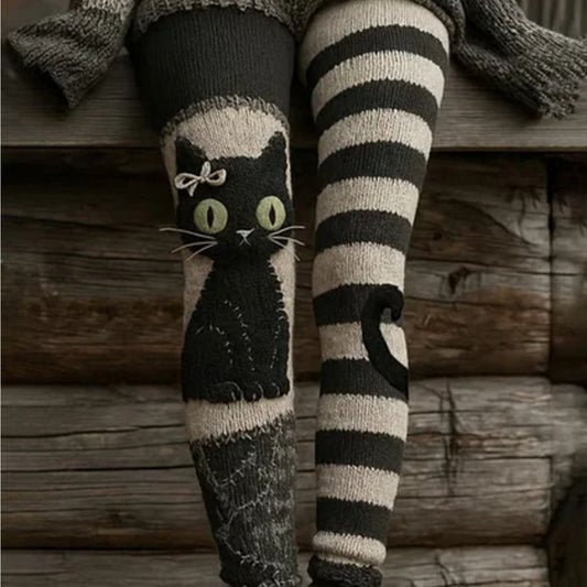 Women'S Gothic Victorian Vampire Bat & Skull Print Leggings - Stretchy Slim-Fit Full-Length Pants with & Striped Design, Machine Washable Tights for Halloween Costumes, Themed Parties, Carnival & Casual Attire - Gothic Style SS69 17.69 Dark Gray / XXL