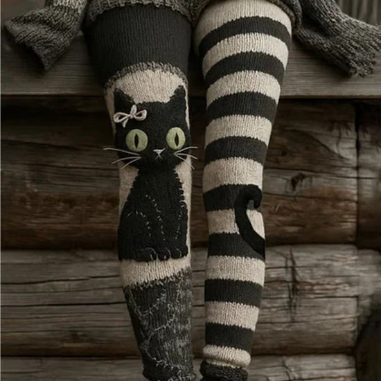 Women'S Gothic Victorian Vampire Bat & Skull Print Leggings - Stretchy Slim-Fit Full-Length Pants with & Striped Design, Machine Washable Tights for Halloween Costumes, Themed Parties, Carnival & Casual Attire - Gothic Style SS69 17.69 Dark Gray / XXL