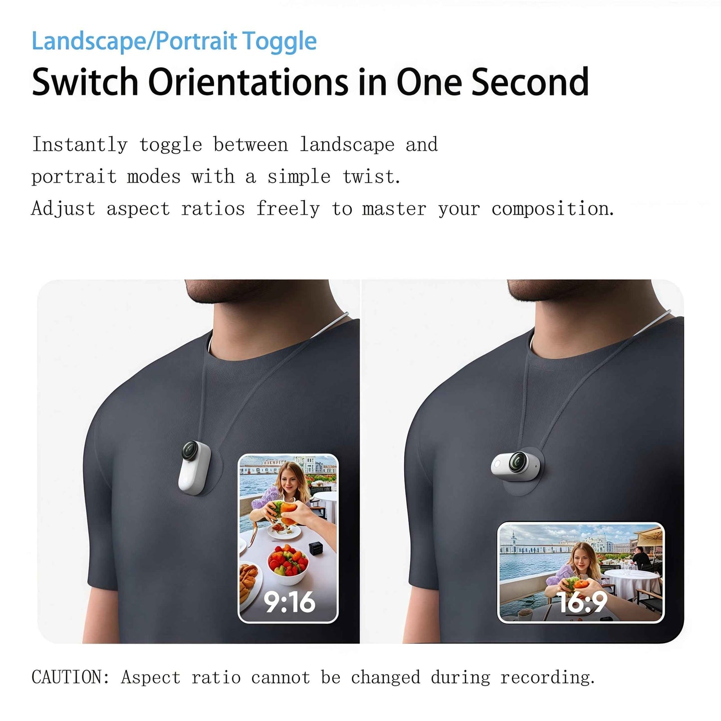 Insta360 GO 3S Action Camera with 360° Rotating Lens, Wireless, USB Rechargeable, Compact Design for Vlogging, Travel & Outdoor Adventures, Adventure Gear, Modern Gadget, Durable Construction