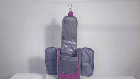 Travel Bag for Toiletries Cosmetic Bags for Women Hanging Toiletry Bag Multi-compartment Makeup Bag Organizer Bag for Essentials Accessories Makeup Bag for Cruise Essential Items Christmas Gift