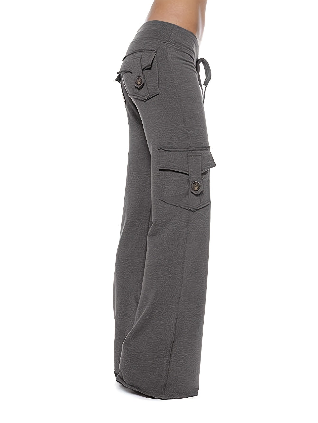 2-Pack Women'S Harem Yoga Pants, Polyester Knit Fabric with Elastane, Solid Color, Pocket Detail, Medium Stretch, Long Length, Sports Style, Breathable Comfort for Spring/Summer/Fall - SS69