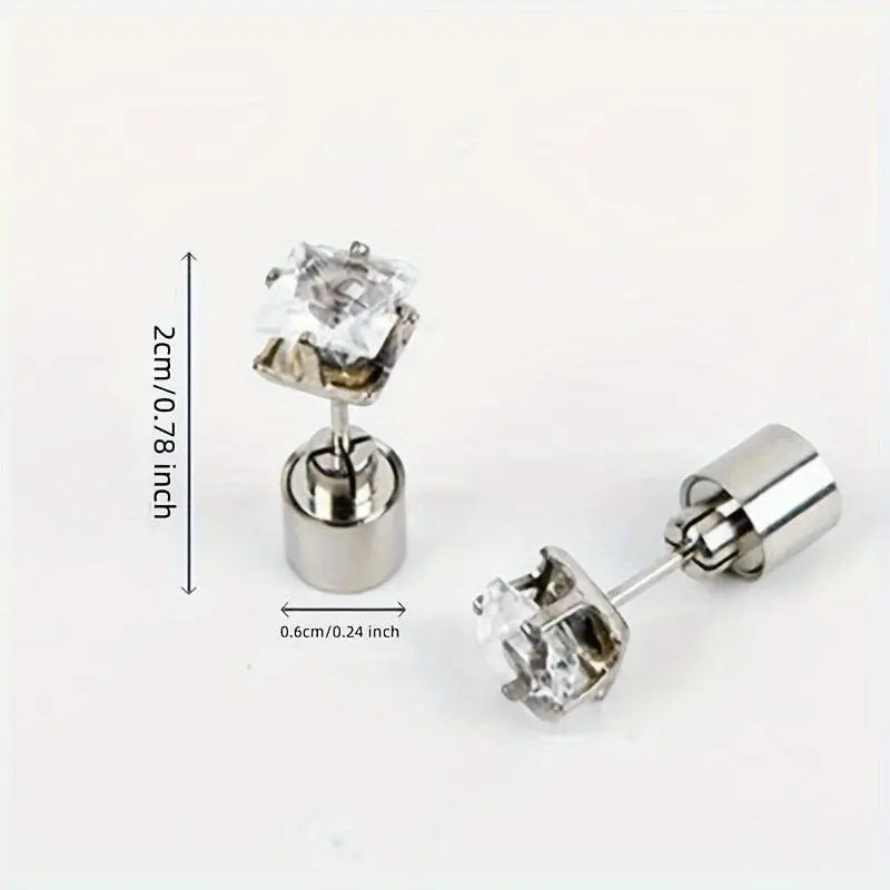 1 Pair Cool Colorful Flashing Earrings Glowing In The Dark - SS69