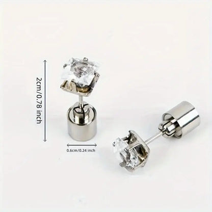 1 Pair Cool Colorful Flashing Earrings Glowing In The Dark - SS69