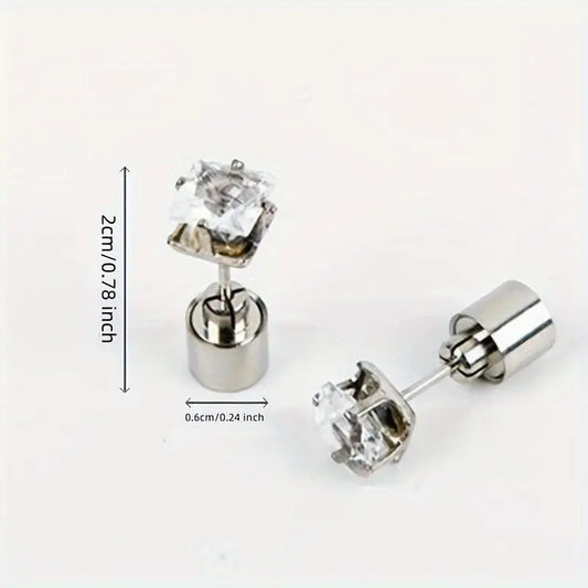 1 Pair Cool Colorful Flashing Earrings Glowing In The Dark - SS69