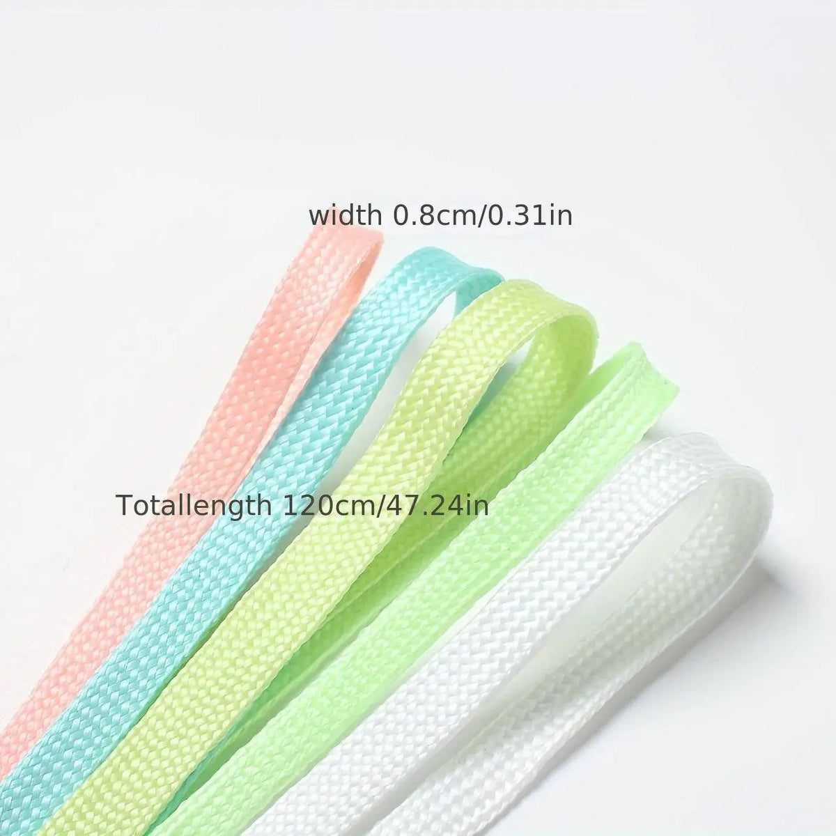 1 Pair Luminous Shoelaces For Sneakers Men Women Sports Shoes Laces Glow In The Dark Night Shoestrings Reflective Shoelaces SS69