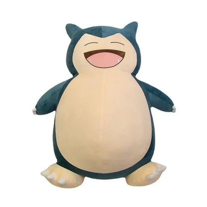 100/200cm Large Snorlax Plush Pokemon Plush Toys Kawaii Soft Snorlax Leather Shell Plushie NO Filling Pillow Xmas Birthday Gifts - SS69