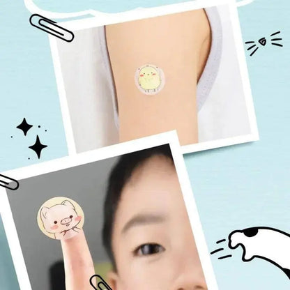 100pcs/120pcs Cartoon Round Band Aid Strip Shape Wound Plaster for First Aid Strips Dressing Patch Adhesive Bandages Woundplast SS69