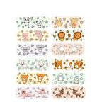 100pcs/set Band Aid Pattern Adhesive Plaster Bandage Breathable Waterproof Stickers SS69