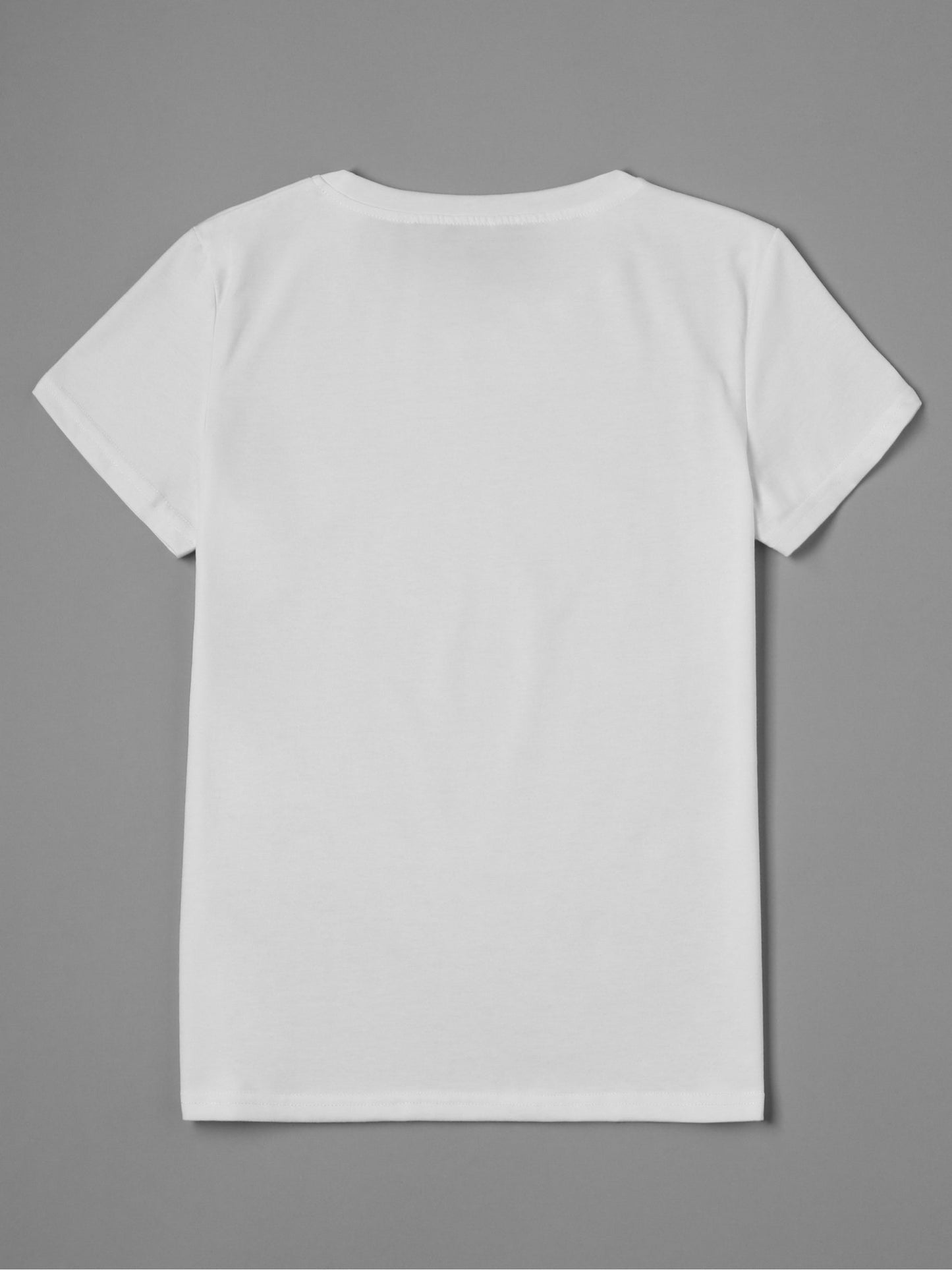 [Soft Graphic Tee] Soft Knit Women's Casual "Very Demure" Graphic Tee - Short Sleeve, Round Neck, Spring/Summer Fashion Top, White with Pink Print, Nontransparent Material, Bow Detail Shirt, Fitness Attire SS69