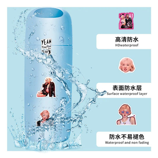 10/30/50PCS APT. Stickers ROSÉ Bruno Mars Sticker Song Graffiti DIY Scrapbook Luggage Laptop Guitar Car Bike Decals Fans Gift - SS69