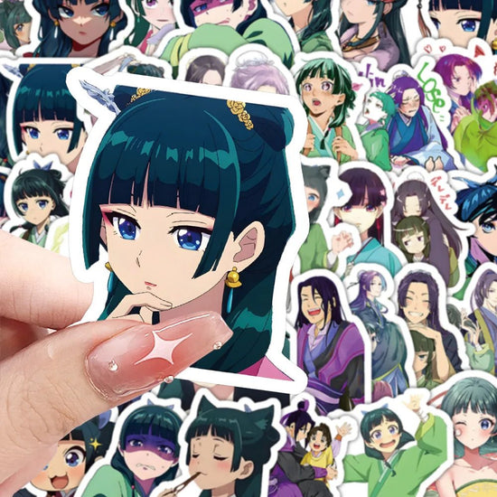 10/60PCS The Apothecary Diaries Cartoon Stickers Funny Animation Graffiti Decoration Kids Toys Laptop Phone Guitar Bike Decals - SS69