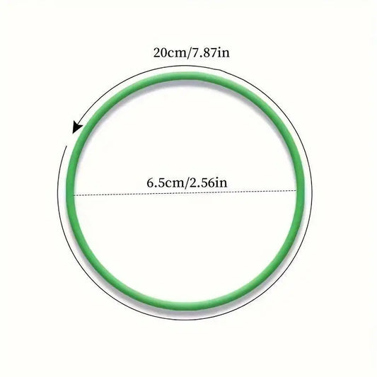 10pc Luminous Silicone Bracelet Set Simple Style Hand Jewelry Decoration Party Favors, For Music Festival SS69