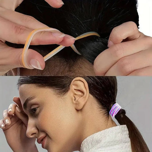 10pc Luminous Silicone Bracelet Set Simple Style Hand Jewelry Decoration Party Favors, For Music Festival SS69